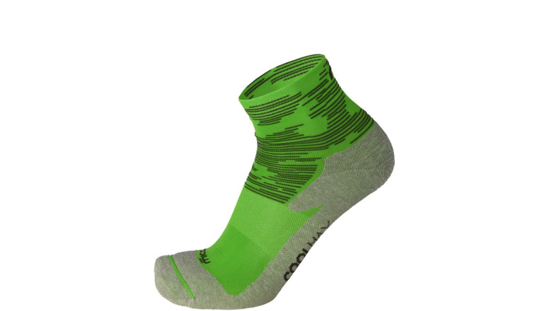 Sportovní ponožky Mico Light Weight Odor Zero Trail Run Verde Prato
