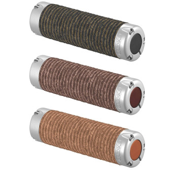 BROOKS Plump Leather Grips - kožené gripy s nastavitelnou délkou